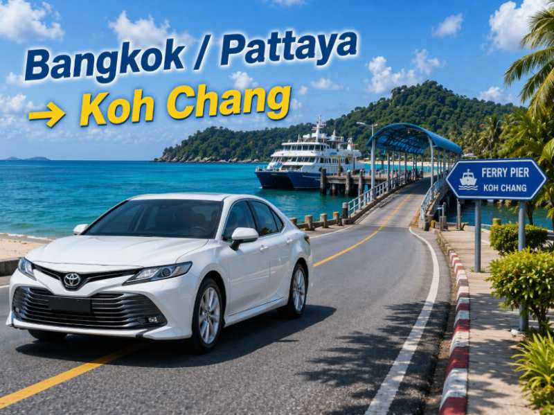 transfer bangkok pattaya to koh chang