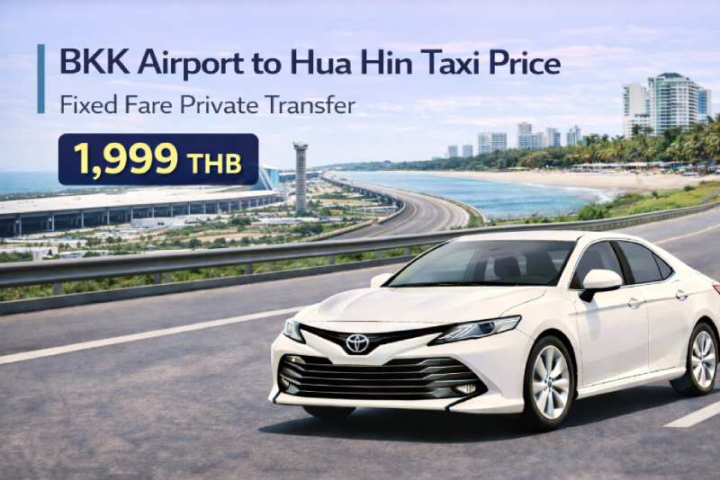 bkk to Hua Hin taxi price