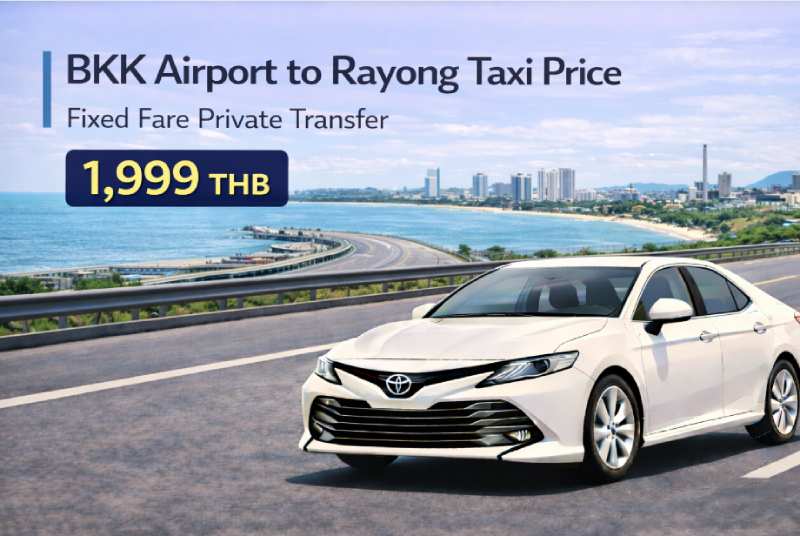 bkk to rayong taxi price