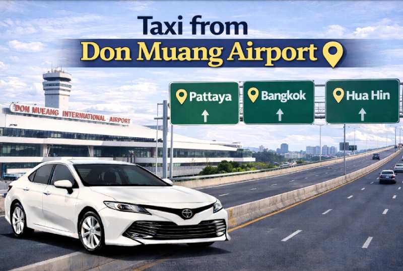 DMK airport taxi routes