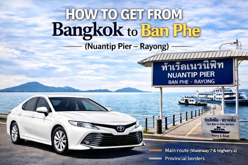 How to get from Bangkok to Ban Phe