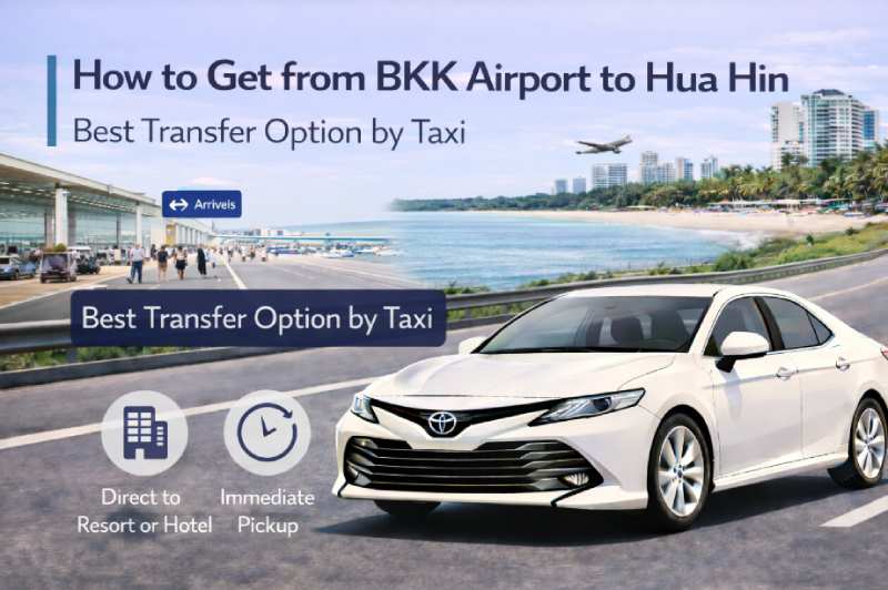 how to get from BKK airport to Hua Hin
