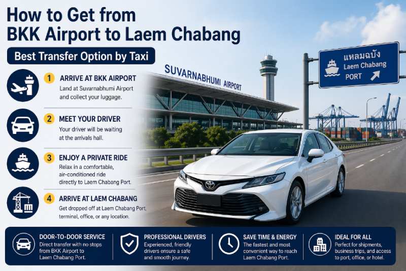 how to get BKK to Laem Chabang