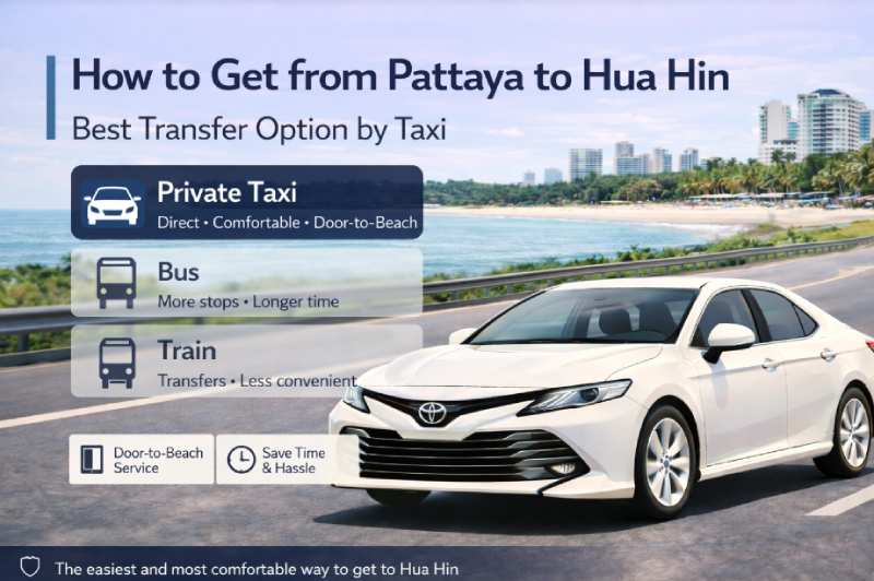 how to get from Pattaya to Hua Hin