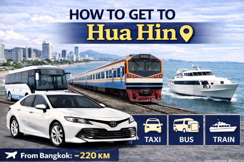 how to get to Hua Hin