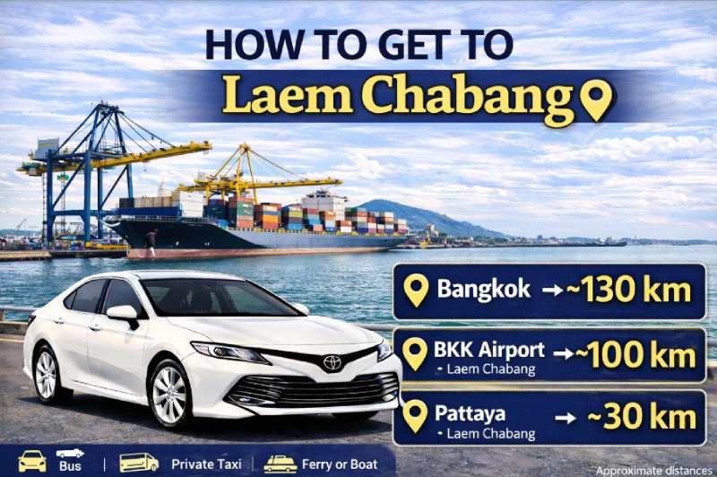 how to get to Laem Chabang