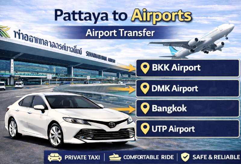 pattaya to airports transfer