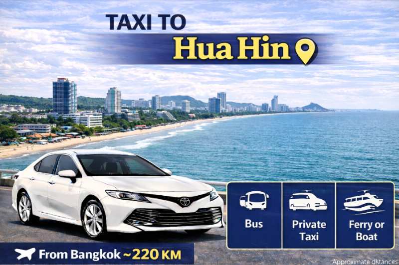 taxi to Hua Hin